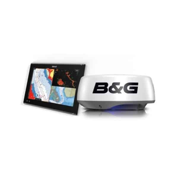 B&G - Zeus³ S 9 Multifunction Display with C-MAP Charts, HALO20+ Bundle