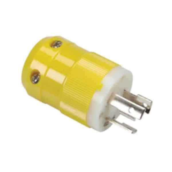 Marinco – Male Plug, 30A 125V, Yellow